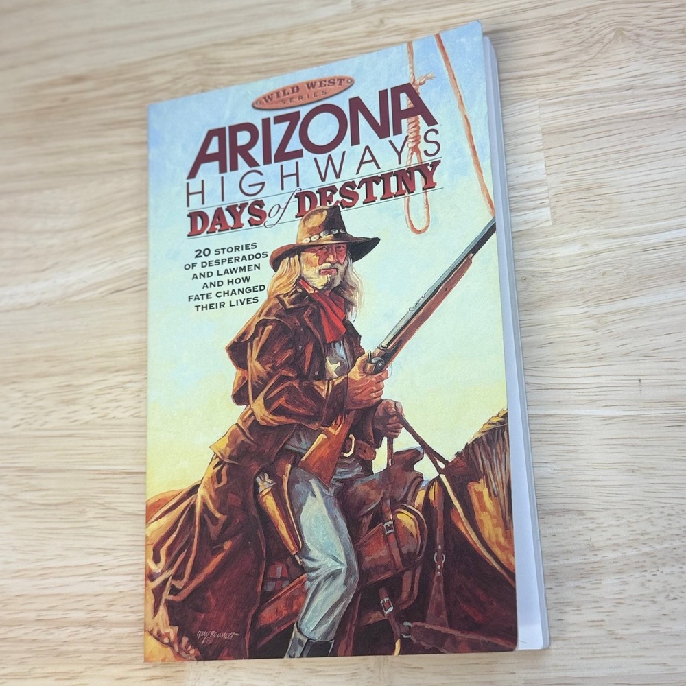Arizona Highways Wild West Series 4 Book Set Marshall Trimble Signed Law of Gun - Picture 11 of 13